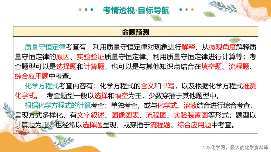 2025中考化学一轮复习专题03 质量守恒定律 化学方程式(课件)-6