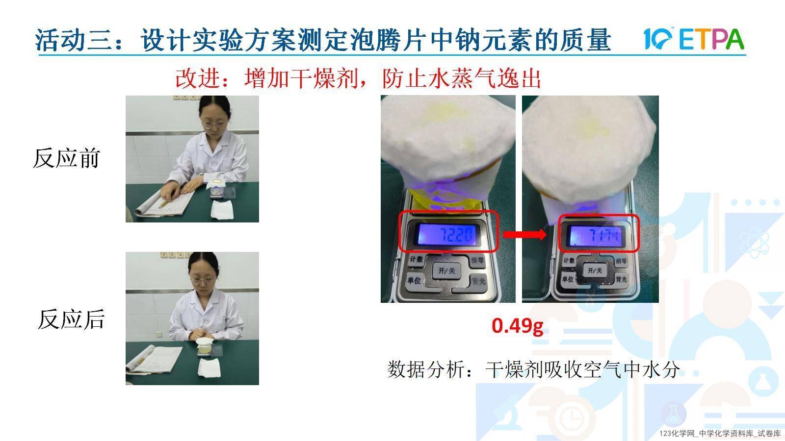 项目式学习-探究泡腾片中碱源成分并自制泡腾片_20 第十届全国中小学实验教学说课活动《项目式学习-探究泡腾片中碱源成分并自制泡腾片》课件下载说课教师:程淼(石家庄市第四十四中学)