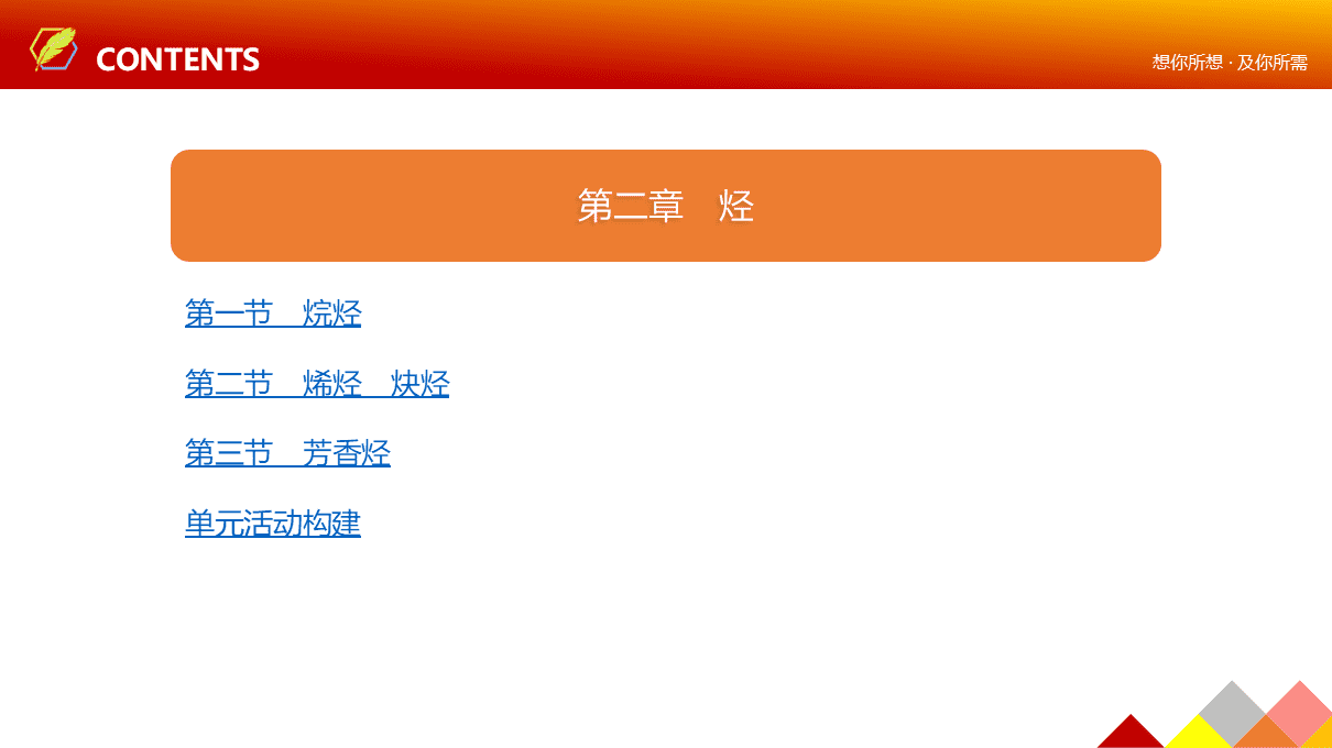 2026年春湖北省《长江作业本》高中化学人教版选择性必修3《有机化学基础》全套PPT课件和课后素养评价汇总