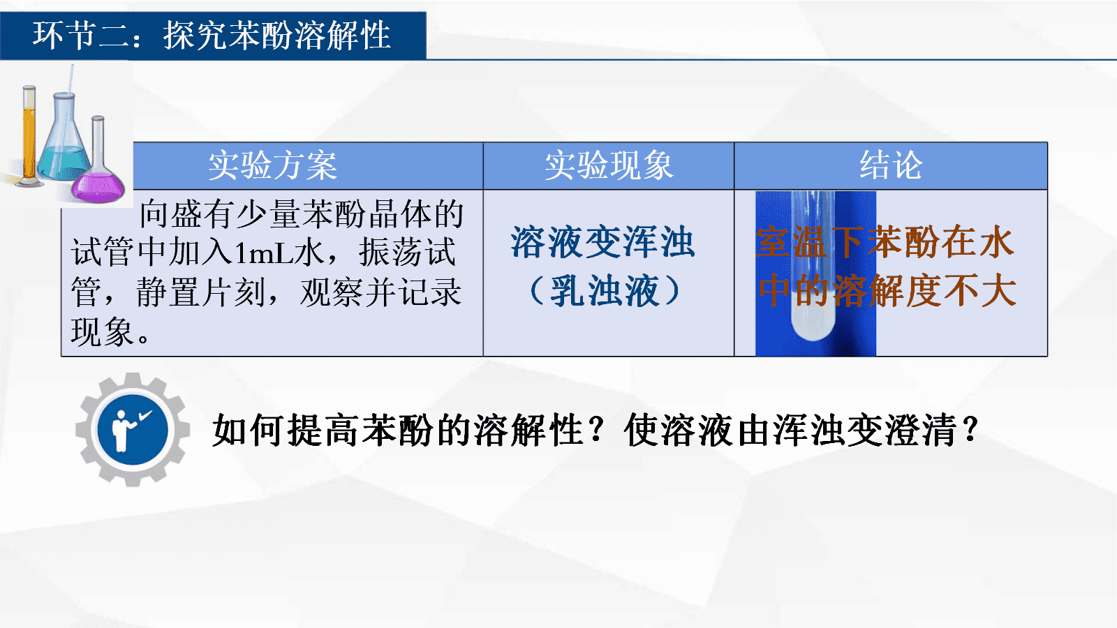 【优质课视频+课件+教学设计】人教版选择性必修3第三章《醇酚》大单元教学《苯酚》全套资料下载 【优质课视频+课件+教学设计】人教版选择性必修3第三章《醇酚》大单元教学《苯酚》全套资料下载