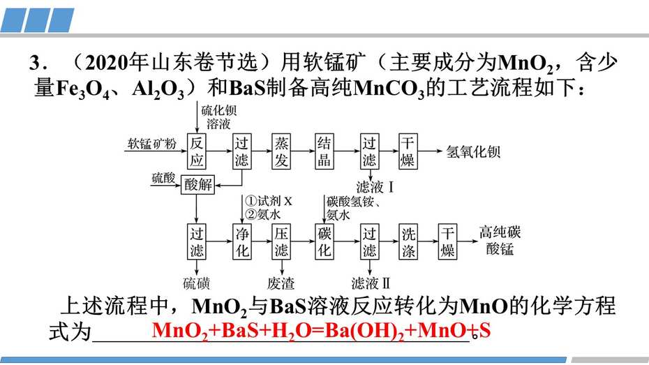 化学一轮复习优质课《氧化还原反应在解决实际问题中的应用》