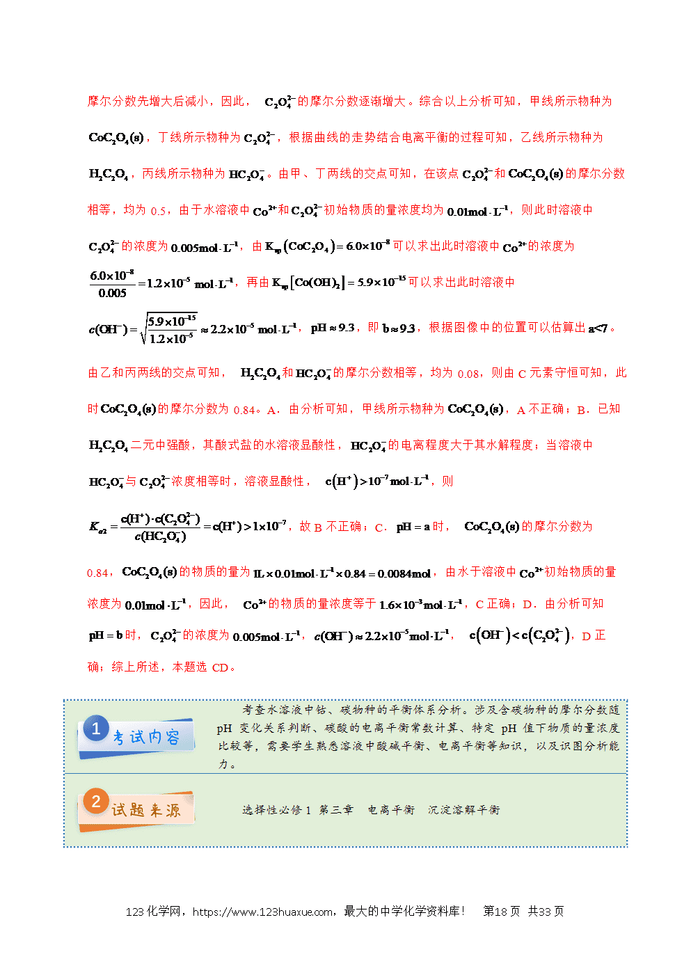 2025年高考化学试卷真题完全解读(山东卷)word文档可编辑-18 2025年高考化学试卷真题完全解读(山东卷)word文档可编辑
